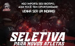 São Miguel Indians realiza seletiva para novos atletas