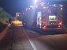 Veículo capota na BR-163 e deixa dois feridos em Guarujá do Sul