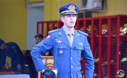 Tenente-Coronel Marco Eidt assume comando do 12º BBM; FOTOS
