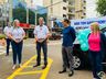 Casal de Itapiranga ganha carro novo em sorteio