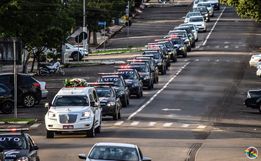 Colegas prestam última homenagem para Policial Civil; confira fotos
