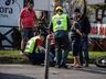 VÍDEO: colisão deixa motociclista ferido na Willy Barth em SMO