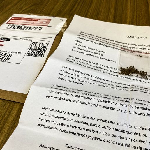 VÍDEO: Moradora de SMO recebe sementes misteriosas do Paraná