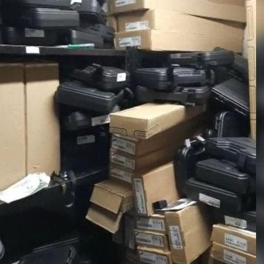 Bandidos roubam 200 armas e 1 mil munições de loja em Santa Catarina 