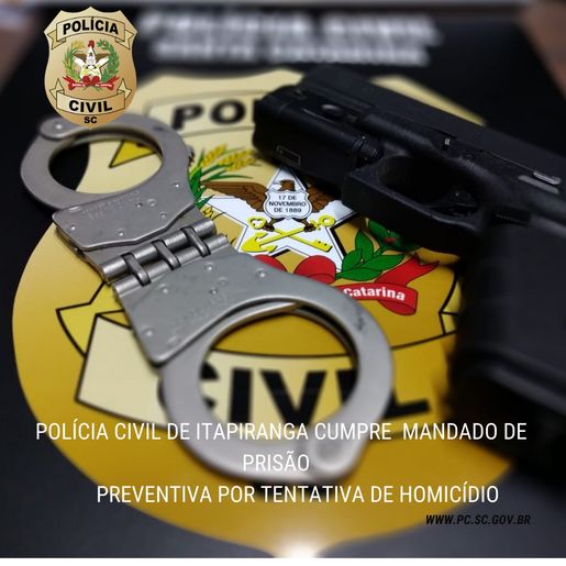 Polícia prende suspeito de tentativa de homicídio em Itapiranga