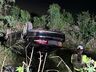 Capotamento deixa uma pessoa morta e outra ferida em SMOeste 