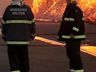 Incêndio deixa rodovia SC163 interrompida em São João do Oeste