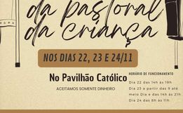  Bazar da Pastoral da Criança acontece neste final de semana em Iporã do Oeste