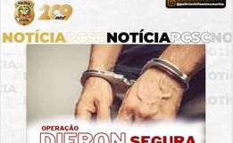 Homem suspeito de roubo é preso em operação
