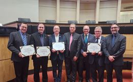 HRTGB recebe certificado de responsabilidade social da Alesc