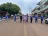 Linha do tempo sobre agricultura e indústria foi trabalhado no desfile cívico