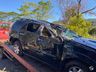 Veículo capota em ultrapassagem na SC 163 em Itapiranga