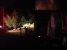 Homem sofre queimaduras em incêndio de casa