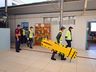 Escolas passam por simulação com bombeiros de evacuação emergencial 