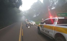 Motorista foge após causar acidente e deixar um ferido na SC-305