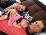 FOTOS: colisão frontal mata pai e filha na BR 163 