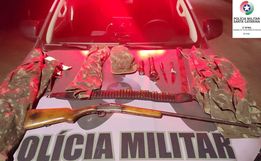 Jovem é preso com arma de fogo no interior de Itapiranga