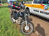 Colisão traseira deixa motociclista ferido na SC-163, em São Miguel do Oeste 