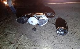 Motociclista fica ferido na BR 163