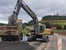 Aplicação do concreto avança na BR-163, em São José do Cedro; assista