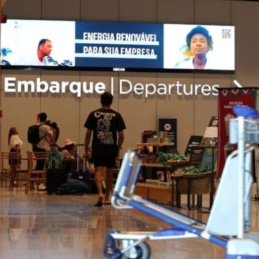 Movimento nos aeroportos de SC supera 8,2 milhões de passageiros em 2024