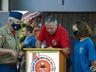 Escola Cívico Militar de São Miguel do Oeste realiza ato cívico na praça