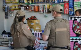 Polícia Militar inicia fiscalização sanitária no comércio em SMO