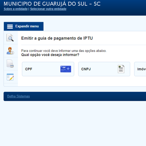 Município concede aproximadamente R$ 34 mil em isenção de IPTU