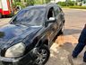 Motociclista sofre ferimento na cabeça após colisão contra veículo em SMO