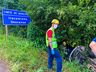 Motorista abandona veículo após sair da pista na cabeceira da Ponte do Rio das Antas 