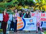 Servidores Públicos Municipais fazem protesto em frente a prefeitura