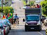 Cavalgada pelas ruas da cidade marca o Dia do Gaúcho em São Miguel do Oeste