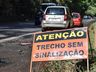 SMO: Homem não observa bloqueio na pista e causa acidente na BR-282