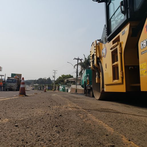 Empresa inicia recuperação de rodovias estaduais do Extremo Oeste