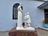Vândalos depredam imagens em frente a igreja em São Miguel do Oeste