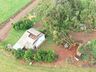 Tornado causou morte de uma pessoa e deixou 65 desalojadas no Oeste de SC