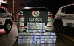 Polícia Militar apreende quase 95 kg de maconha em Maravilha