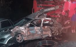 Grave engavetamento em rodovia deixa um morto e dez feridos em SC