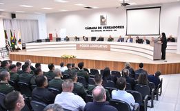 Câmara de Vereadores realiza Sessão Solene em homenagem aos 183 anos do 14º RCMec