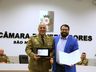 Coronéis da PM recebem Título de Cidadão Honorário em SMO 