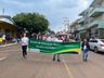 Linha do tempo sobre agricultura e indústria foi trabalhado no desfile cívico