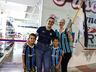 Torcedores comemoram hexa do Grêmio no Gauchão em São Miguel do Oeste