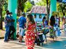 Programação cultural atrai famílias à Praça Walnir Bottaro Daniel 