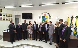 Biegelmeier toma posse para novo mandato em Bandeirante
