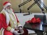 Papai Noel visita Rádio Itapiranga