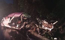Duas pessoas morrem e cinco ficam feridas em grave acidente na BR-282