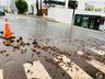 Temporal causa danos durante a madrugada em Itapiranga