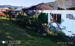 Incêndio destrói residência no interior de Palma Sola 