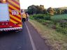 Saída de pista deixa três pessoas feridas na PR/158