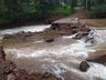 Pontes estão interditadas em decorrência das chuvas em Santa Helena